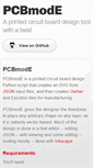 Mobile Screenshot of pcbmode.com